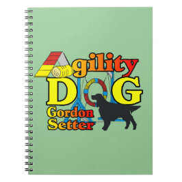 Gordon Setter Agility Notizblock
