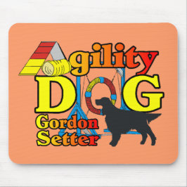 Gordon Setter Agility Shirts Geschenke Mousepad