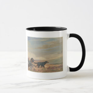 Gordon Setter Antiquitäten-Druck Ringermug aus Ker Tasse
