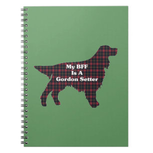 Gordon Setter BESTE FREUNDIN Notizblock