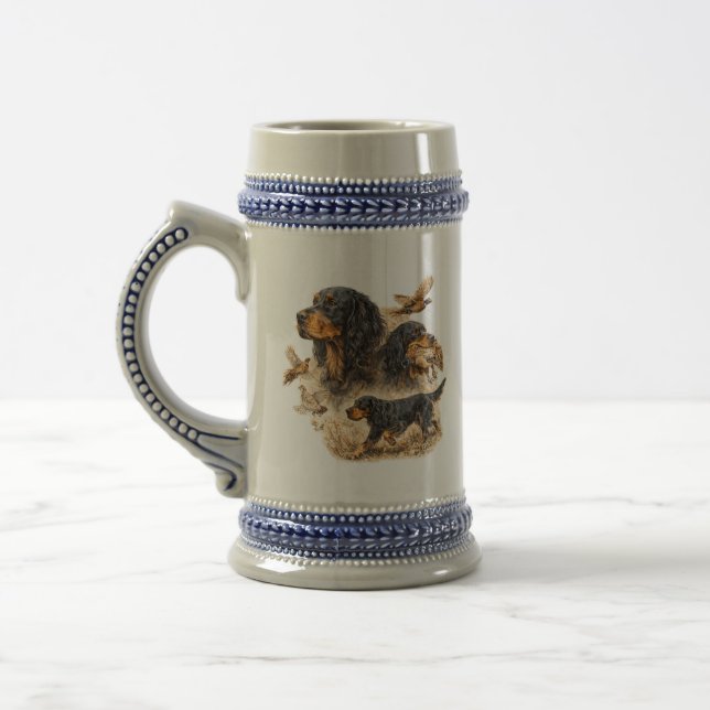 Gordon Setter Bierglas (Links)