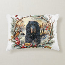 Gordon Setter Christmas Joy – Seasonal Dog Art