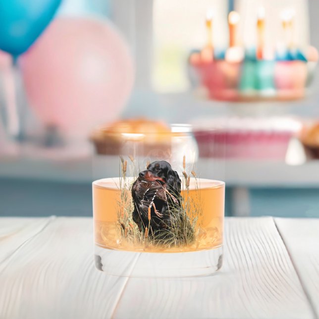 Gordon Setter, Entenjagd Whiskyglas (Insitu (Baby Party))