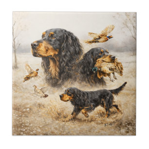 Gordon Setter Fliese