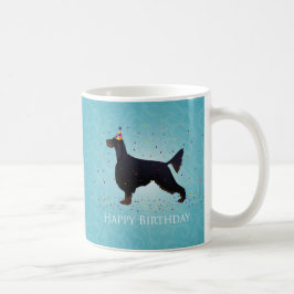 Gordon Setter Happy Birthday Design Tasse