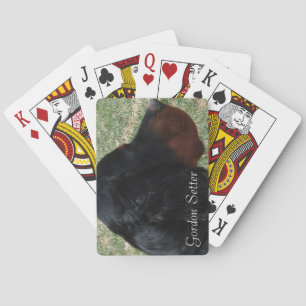 Gordon Setter Head Playing Cards Spielkarten
