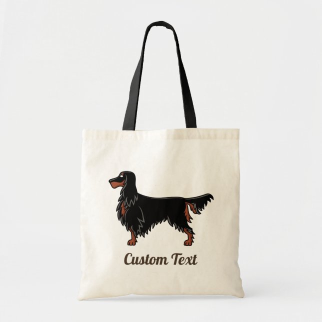 Gordon Setter Icon Tote Bag Tragetasche (Vorne)