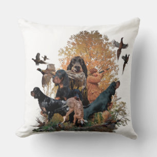 Gordon Setter, Jagdsaison Kissen