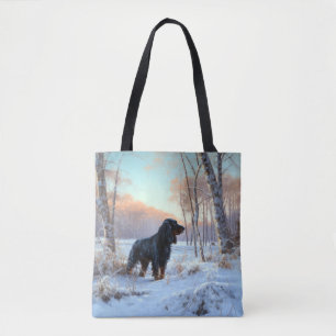 Gordon Setter Lass es schneien Weihnachten