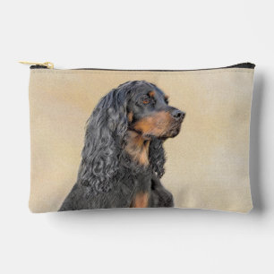 Gordon Setter Malerei Schwarz Niedlich Original Do Zubehörtasche