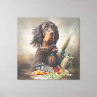 Gordon Setter mit Fasanen, Kunst