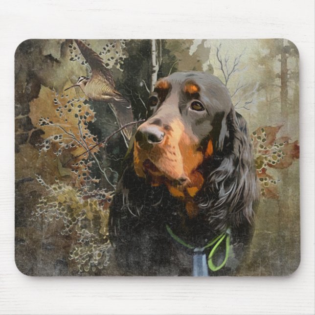 Gordon Setter Mousepad (Vorne)
