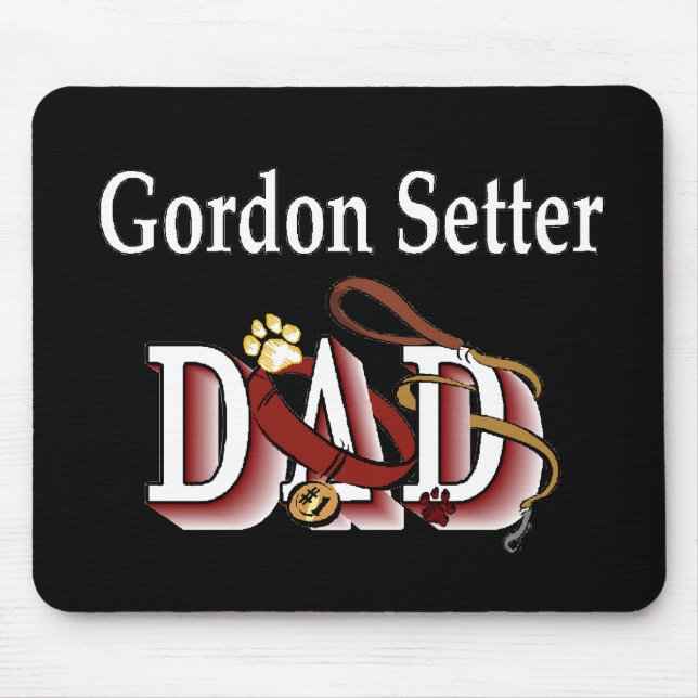 Gordon Setter Mousepad (Vorne)