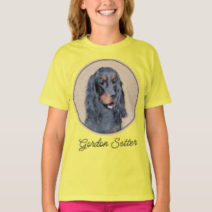 Gordon Setter Painting - Niedlich Original Hunde A T-Shirt