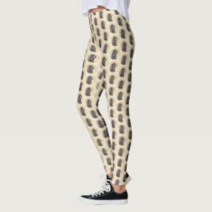 Gordon Setter Painting - Niedliche Original Dog Ar Leggings