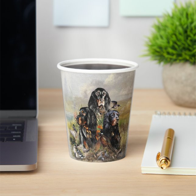 Gordon Setter  Pappbecher (InSitu)