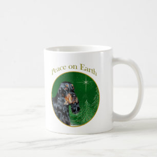 Gordon Setter Peace Tasse
