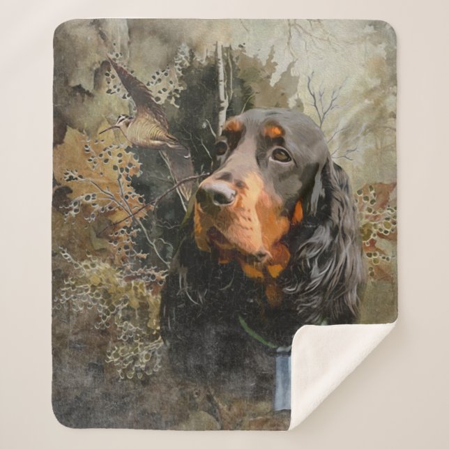 Gordon Setter Sherpadecke (Vorderseite)