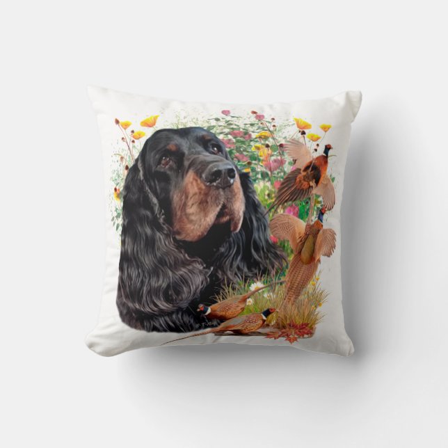 Gordon Setter Tapestry Kaffee Tasse Kissen (Vorderseite)