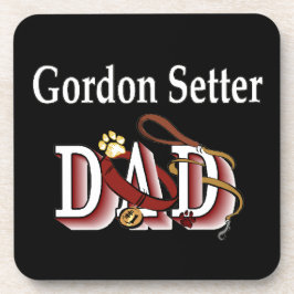 Gordon Setter Vater Getränkeuntersetzer