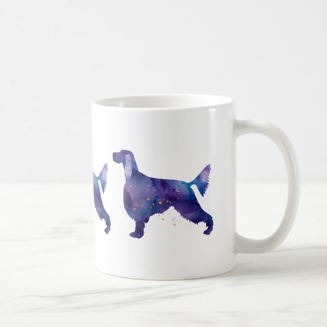 Gordon Setter Watercolor Tasse (Rechts)