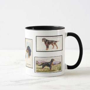 Gordon Setter Zigarettenkarten Keramikbecher Tasse