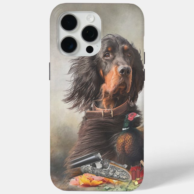 Gordon Setters , Vogelleidenschaft , Kunst Case-Mate iPhone Hülle (Rückseite)