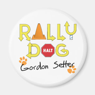 Gordon-Setzer-Kundgebungs-Hund Magnet