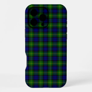 Gordon-Tartan blau-grün kariert iPhone 16 Pro Max Hülle