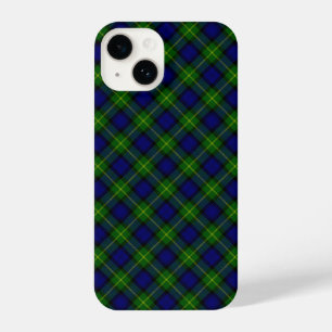 Gordon tartan blue kariert iPhone 14 hülle