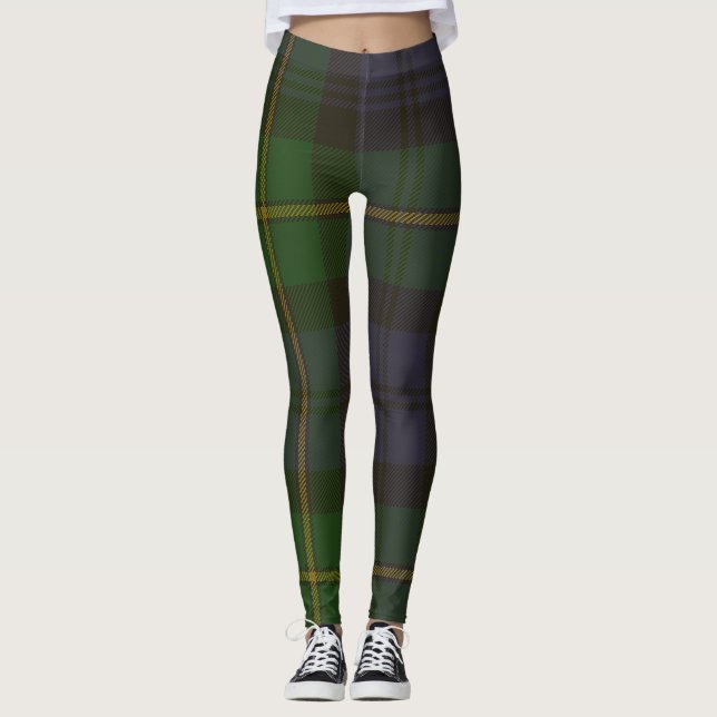 Gordontartan-Clan kariert Leggings (Vorderseite)