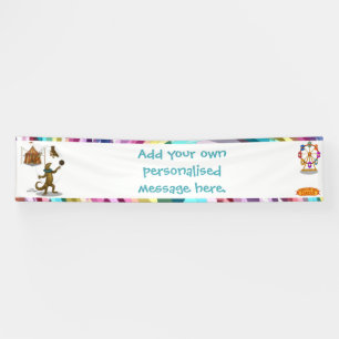 Gordy, der Goanna-Jongleur Banner