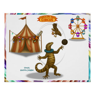 Gordy, Goanna-Jongleur Poster