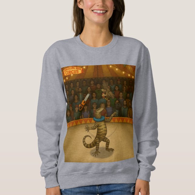 Gordy, Goanna-Jongleur Sweatshirt (Vorderseite)