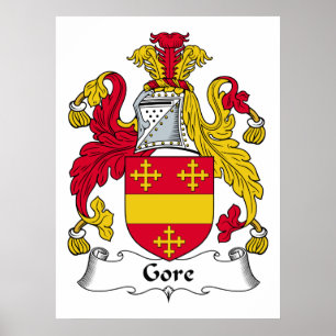 Gore Familienwappen Poster