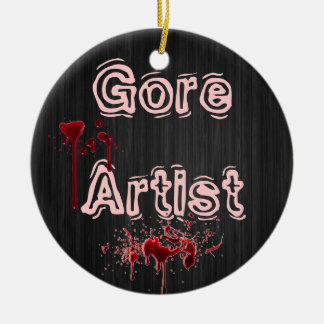 Gore-Make-upverzierung Keramik Ornament