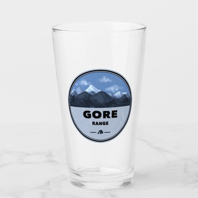 Gore Mountain Range Colorado Camping Glas (Vorderseite)