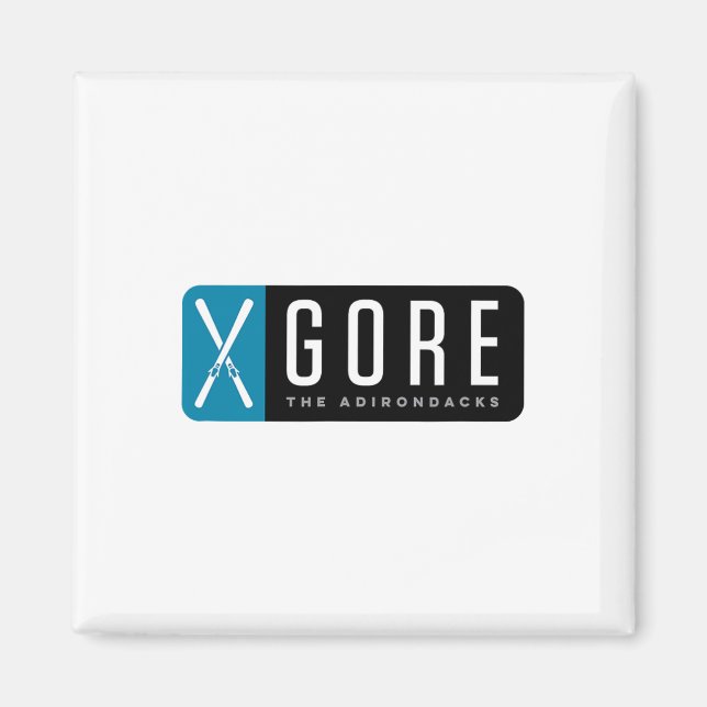 Gore Mountain Ski Magnet (Vorne)