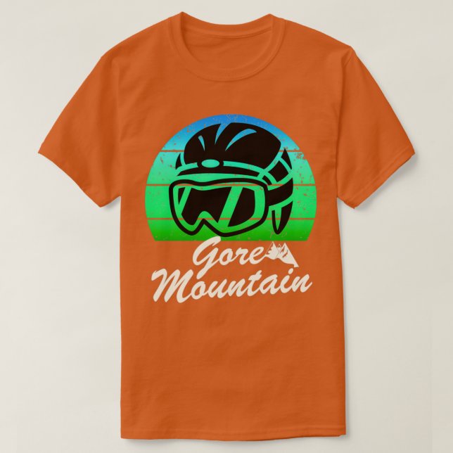Gore Mountain Skizentrum New York Snowboard Coop T-Shirt (Design vorne)