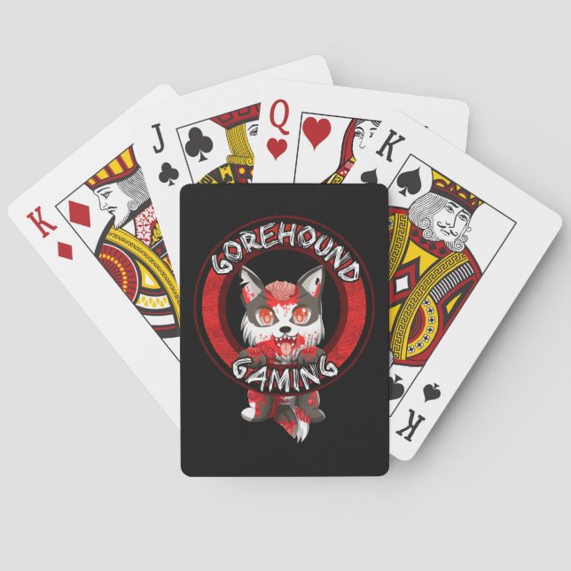 Gorehound Spiel-Spielkarten Spielkarten (Rückseite)