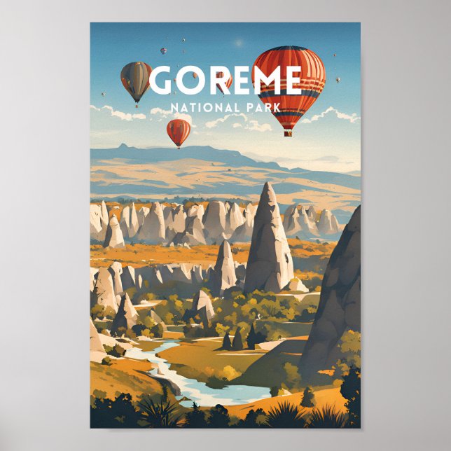 Goreme National Park Travel Poster (Vorne)