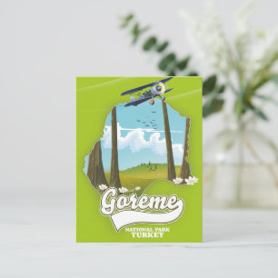 Goreme National Park Türkei Karte