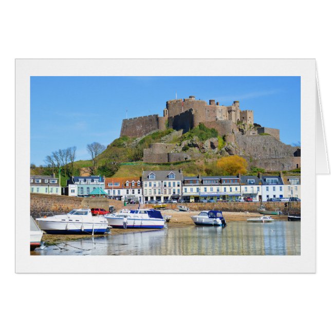 Gorey Castle, Jersey card (Vorderseite (Horizontal))