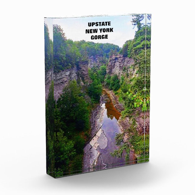 GORGE IN ITHACA NEW YORK " FOTOBLOCK (Links)