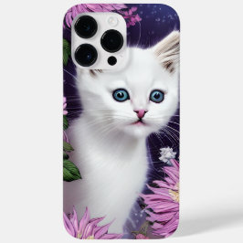 GORGEÖSE FLÜFFE WEISSE KLEINE KITTEN BLAUEN AUGEN Case-Mate iPhone 14 PRO MAX HÜLLE