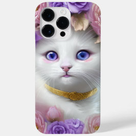 GORGEÖSE FLÜFFE WEISSE KLEINE KITTEN VIOLET AUGEN Case-Mate iPhone 14 PRO MAX HÜLLE