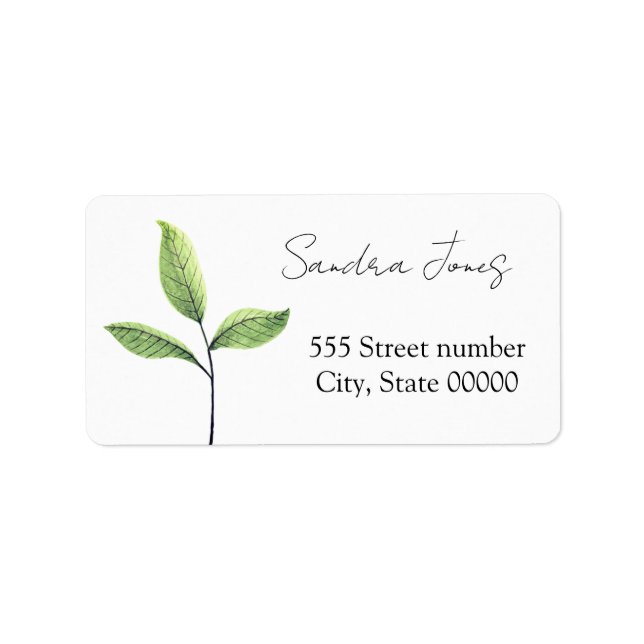 Gorgeous address labels adressaufkleber (Vorne)
