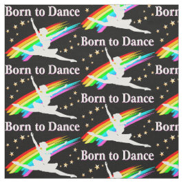 Gorgeous Ballerina und Dancer Rainbow Fabric Stoff