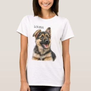 GORGEOUS BLACK & TAN DEUTSCHE SHEPHERHERY PUPPY T-Shirt