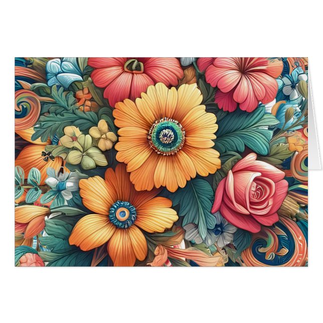 Gorgeous Bouquet von Blume (Vorderseite (Horizontal))